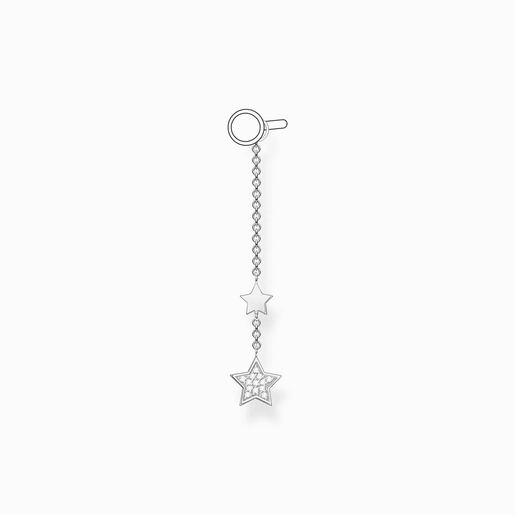 Flash Sale THOMAS SABO Einzel Ohrring Anhänger Sterne silber