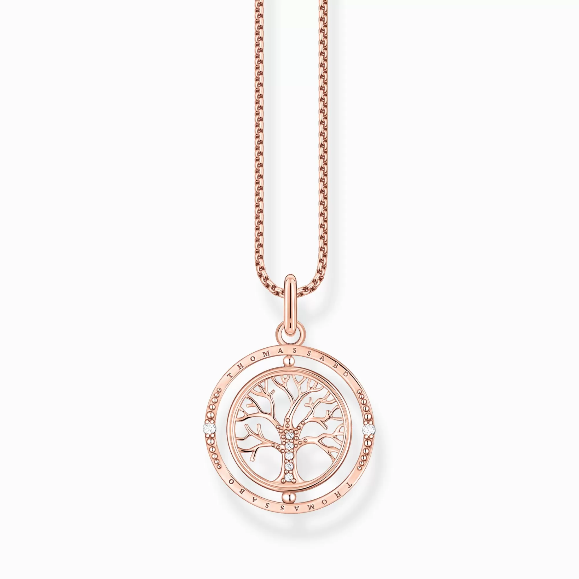 Flash Sale THOMAS SABO Kette Tree of Love roségold